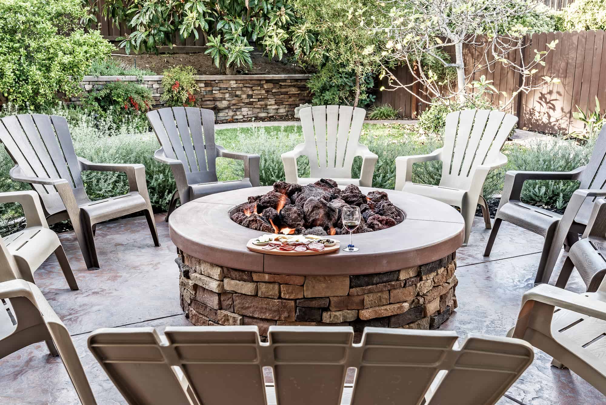 Can I Burn Wood In A Gas Fire Pit, Artificial Logs For Gas Fire Pit