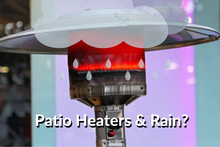 Should You Use An Outdoor Patio Heater In The Rain? Important